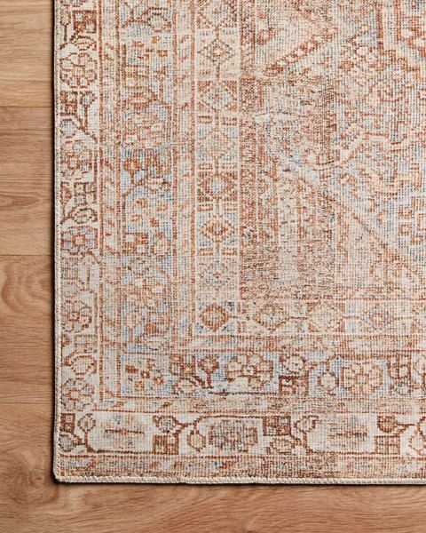 Product Image 2 for Jules Tangerine / Mist Rug from Loloi