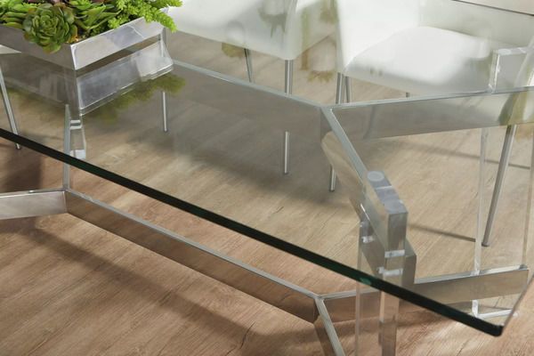 Product Image 4 for Clear 75" X 42" Rectangle Dining Table Top from Essentials for Living