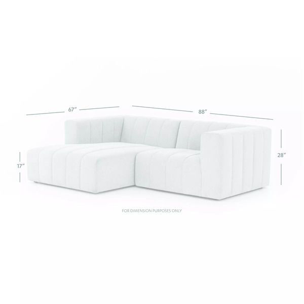 Langham Channeled 2 Pc Sectional Laf Ch image 3