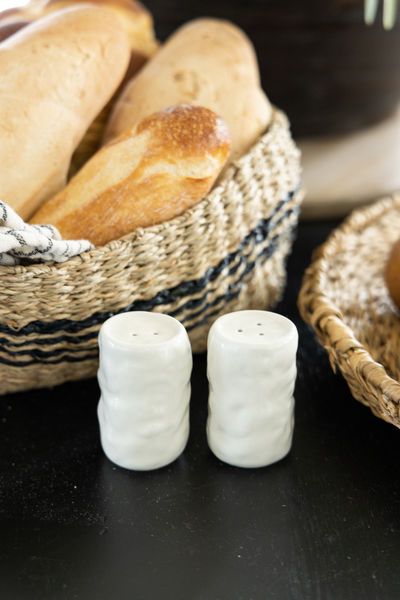 Anya Stoneware Salt and Pepper Shakers image 2