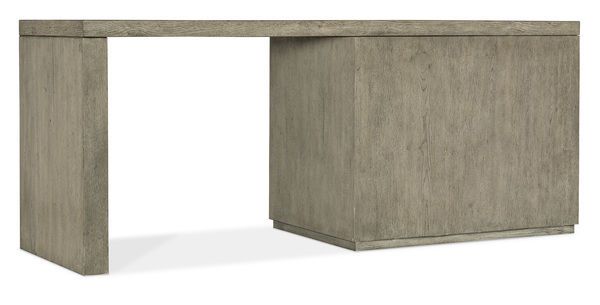 Product Image 2 for Linville Falls Oak Veneer 72" Desk with Open Desk Cabinet from Hooker Furniture