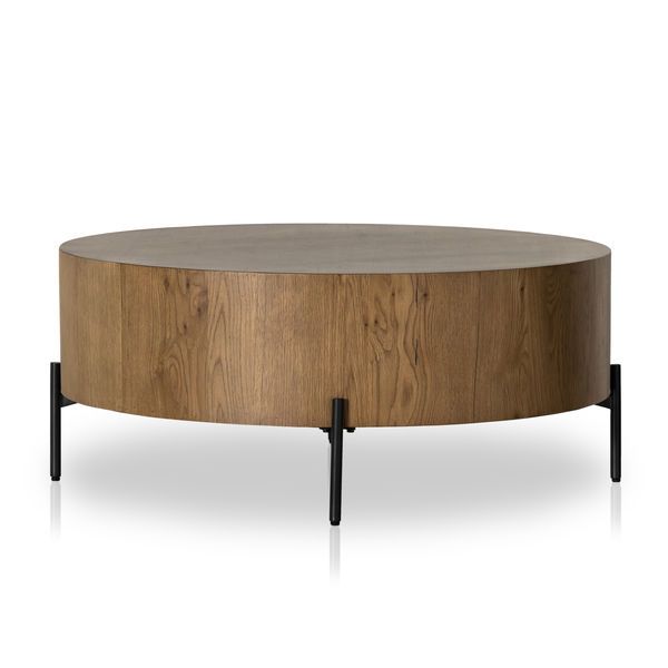 Product Image 5 for Eaton Drum Iron Coffee Table - Dark Gunmetal from Four Hands