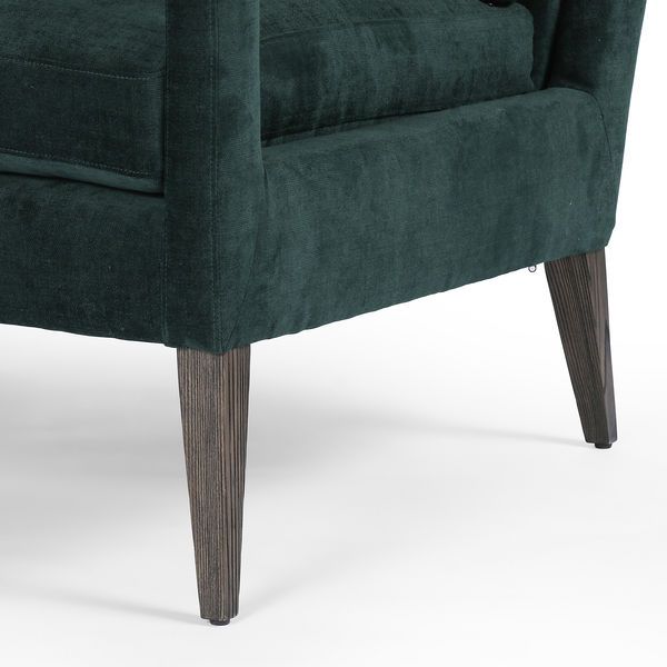 Product Image 2 for Olson Emerald Worn Velvet Chair from Four Hands