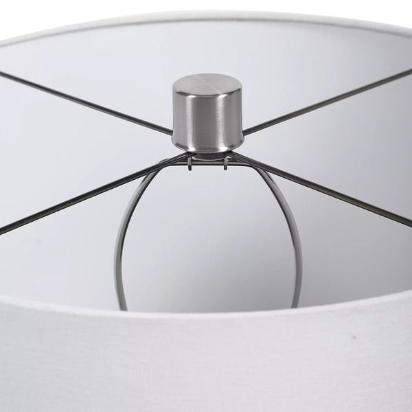 Azariah White Crackle Table Lamp image 7