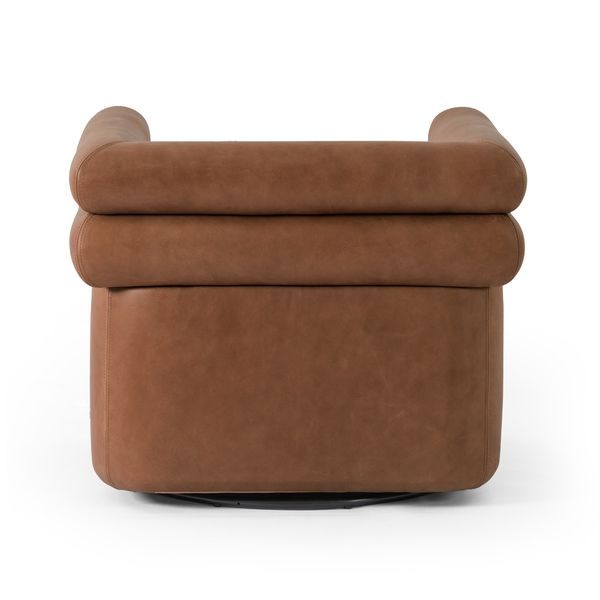 Product Image 2 for Evie Swivel Chair-Palermo Cognac from Four Hands