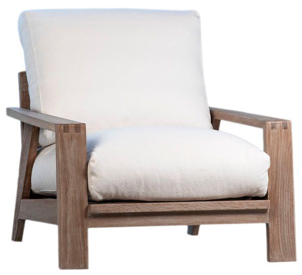 Product Image 7 for Smith Occasional Chair - White from Dovetail Furniture