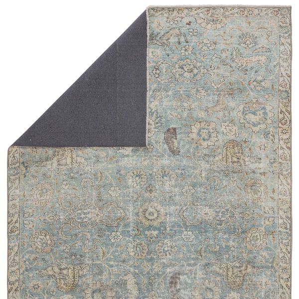 Stag Oriental Teal / Gold Area Rug Scout & Nimble