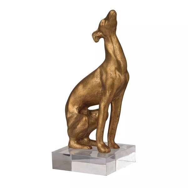 Product Image 1 for Stretching Greyhound On Acrylic Base from Elk Home