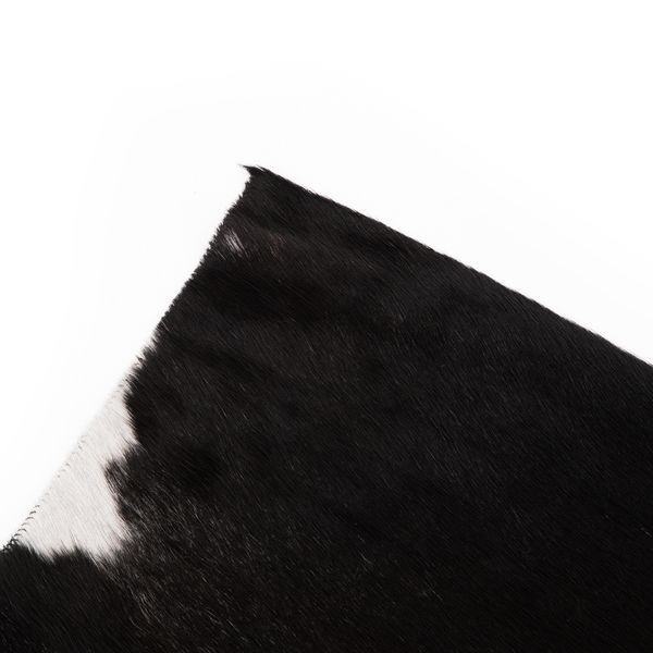 Modern Cowhide Rug Black & White Hide image 5