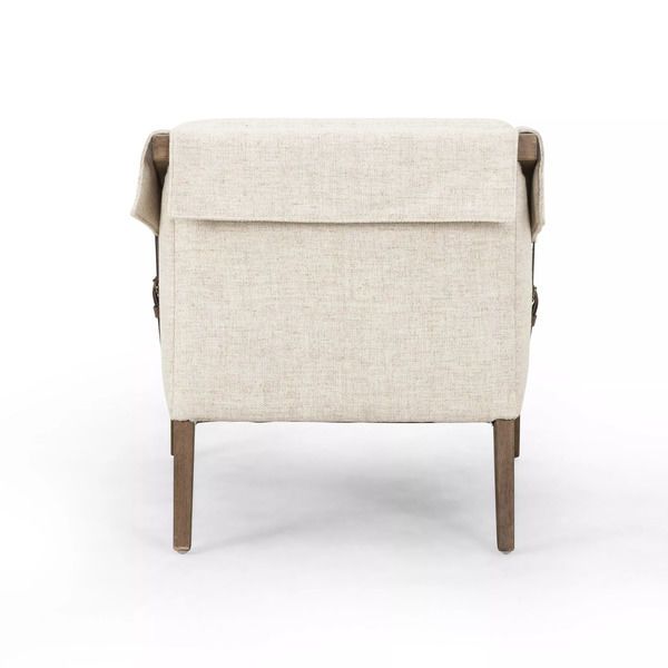 Product Image 4 for Bauer Thames Cream Leather Chair from Four Hands