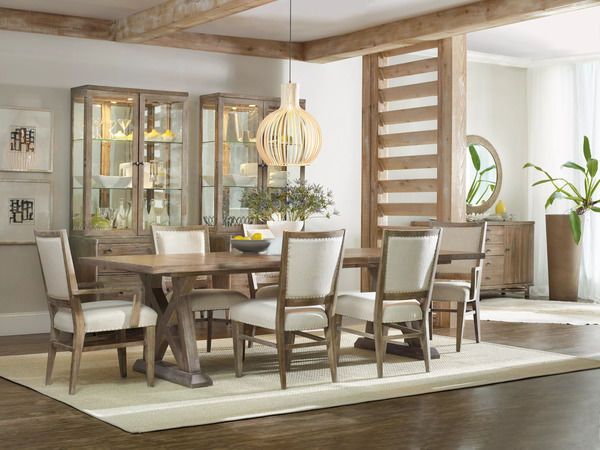 Product Image 2 for Studio 7h Geo Trestle Dining Table from Hooker Furniture