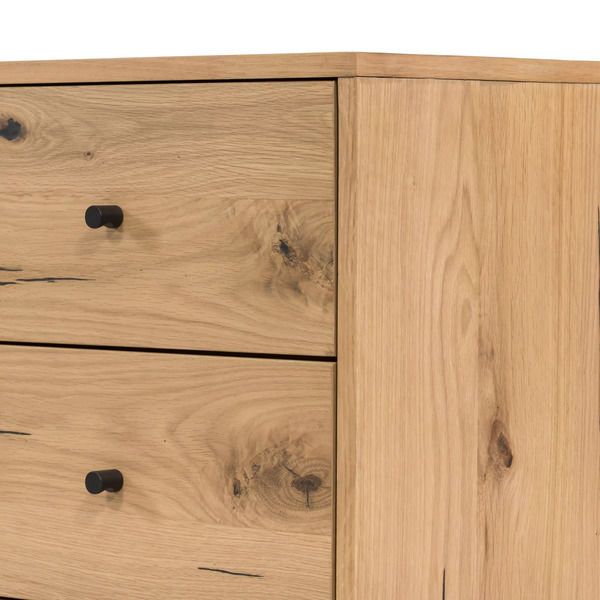 Eaton 9 Drawer Dresser Light Oak Resin image 8