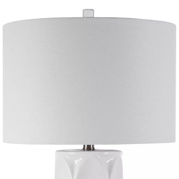 Product Image 3 for Uttermost Sinclair White Table Lamp from Uttermost