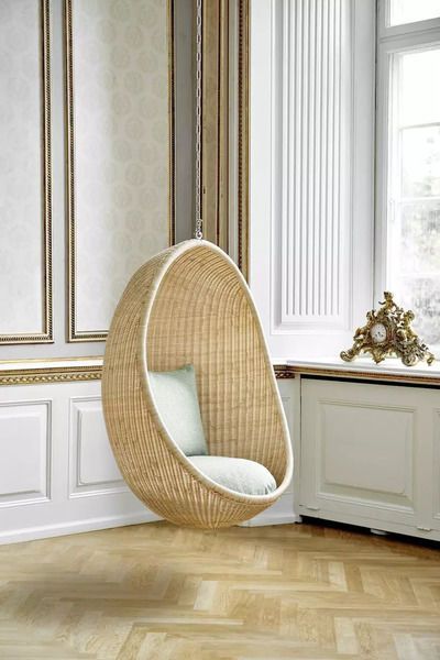 Nanna Ditzel Hanging Egg Chair image 1