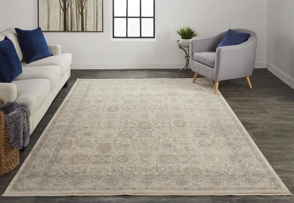 Product Image 10 for Marquette Beige / Gray Traditional Area Rug - 12' x 15' from Feizy Rugs