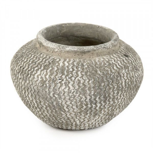 Product Image 1 for Distressed Cement Vase from Zentique