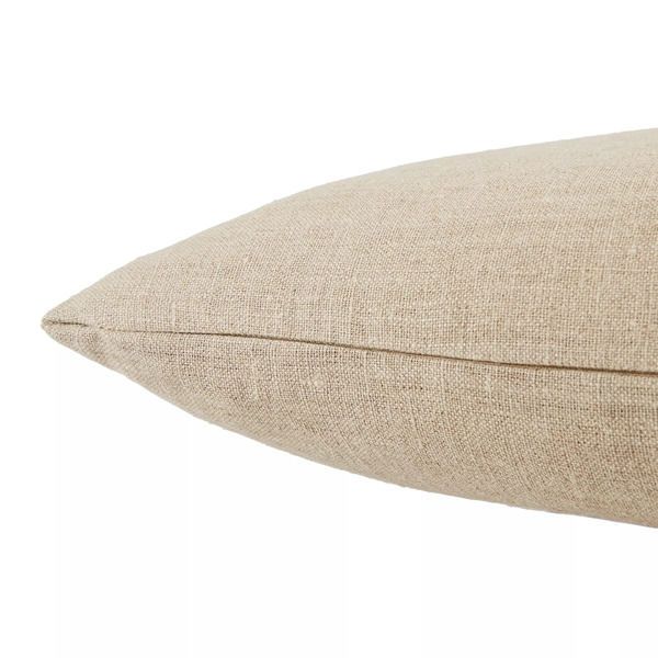 Product Image 3 for Ortiz Solid Light Gray Throw Pillow 22 inch from Jaipur 