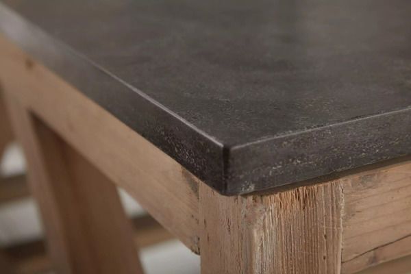 Blue Stone End Table image 3