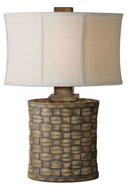 Product Image 1 for  Cestino Woven Table Lamp from Uttermost