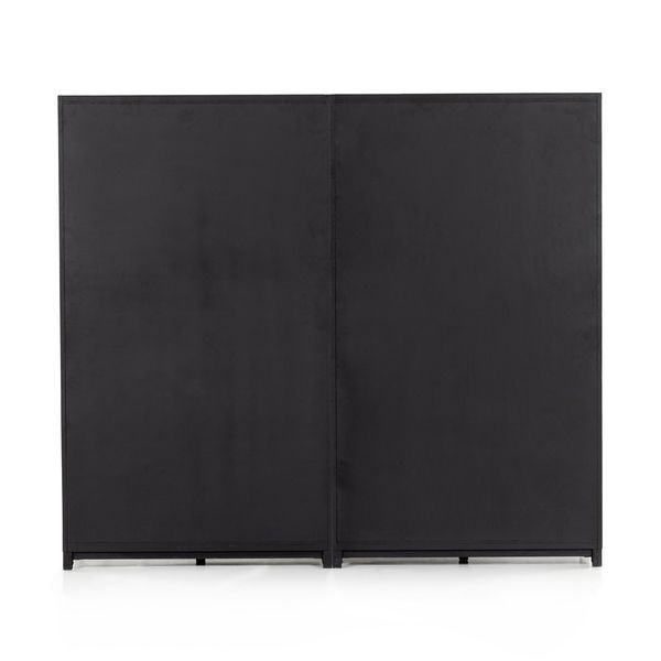 Product Image 2 for Millie Matte Black Wood Double Cabinet from Four Hands