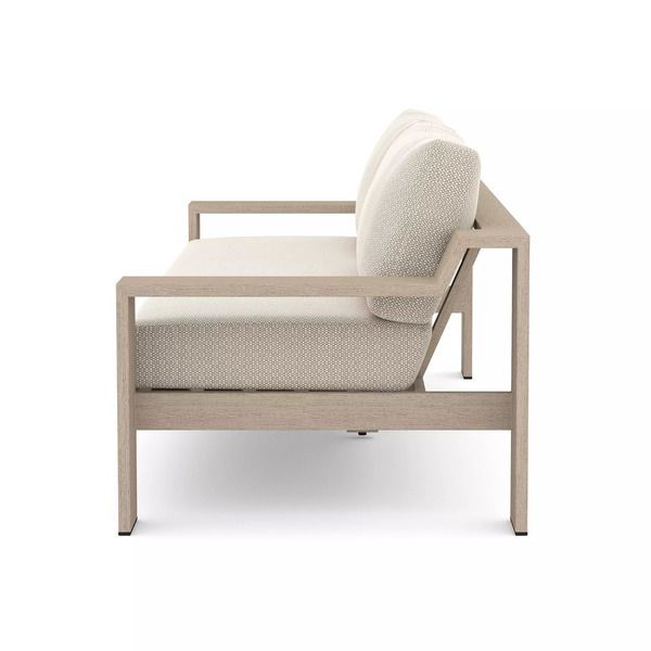 Product Image 1 for Monterey Wooden Outdoor Sofa, Washed Brown from Four Hands