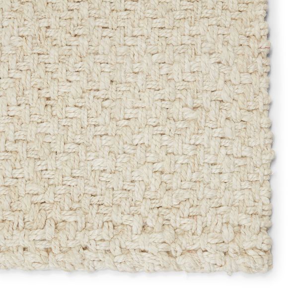 Product Image 1 for Tracie Natural Solid White Rug from Jaipur 