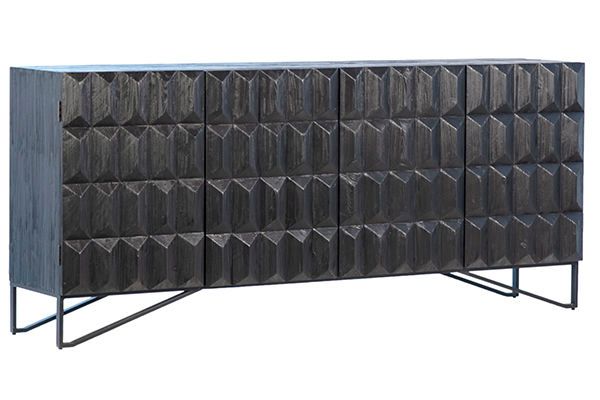 Product Image 4 for Jeffrey Black Sideboard from Dovetail Furniture