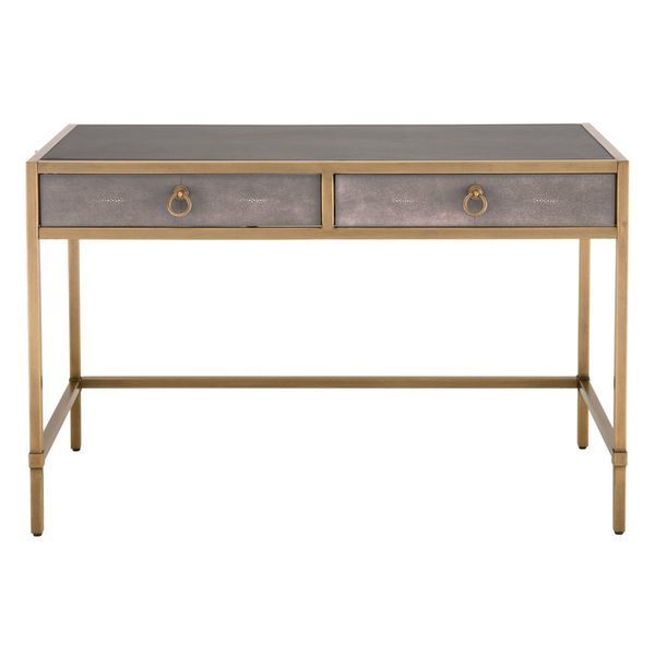 Product Image 1 for Strand Shagreen Desk - Gray Shagreen from Essentials for Living