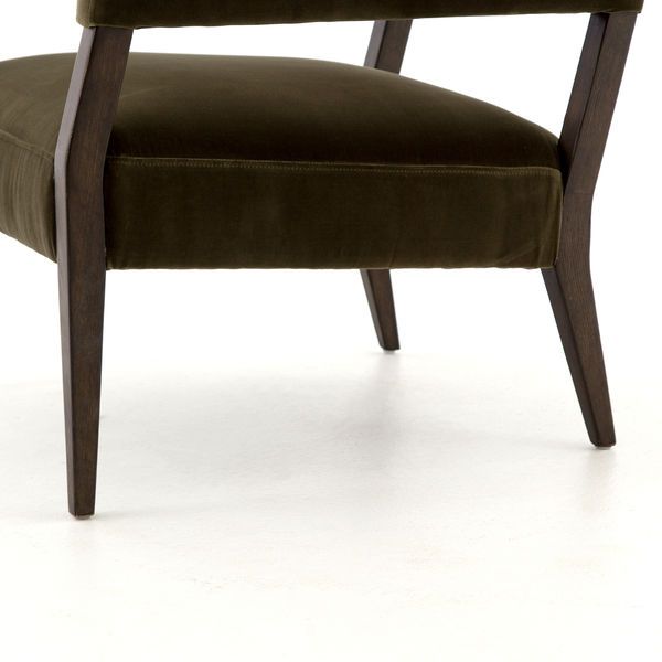 Gary Club Chair - Olive Green image 4