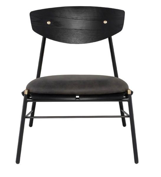 Kink Storm Black Occasional Chair image 1