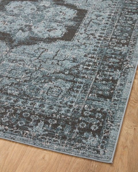Product Image 6 for Odette Sky / Charcoal Traditional Rug - 2'3" x 3'10" from Loloi