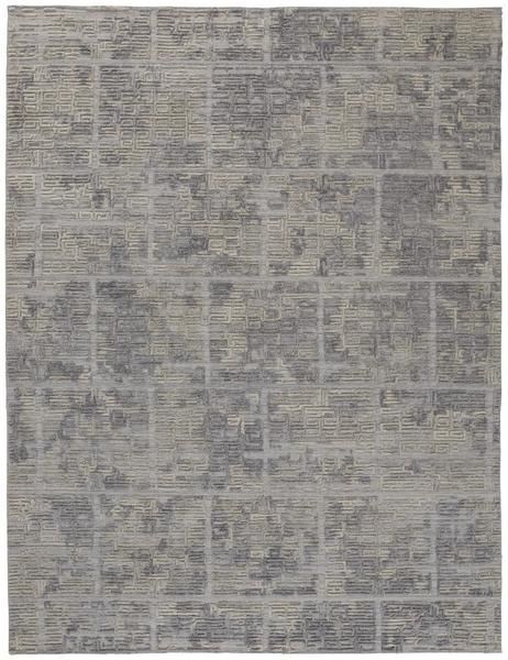 Product Image 1 for Elias Textured Gray / Ivory Area Rug - 10' x 14' from Feizy Rugs
