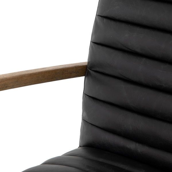 Product Image 1 for Bryson Channeled Desk Chair Smoke from Four Hands