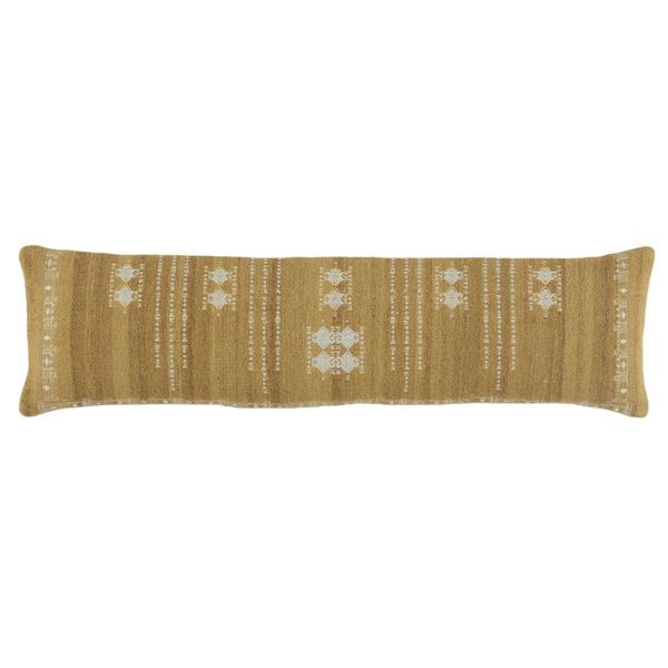 Product Image 4 for Eisa Tribal Light Green/ Light Gray Lumbar Pillow from Jaipur 