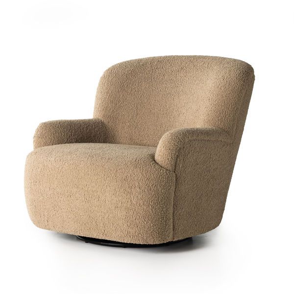 Product Image 7 for Kadon Swivel Chair - Camel from Four Hands