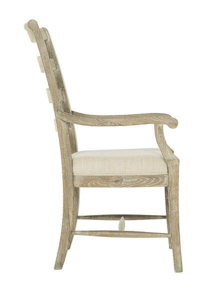 Rustic Patina Ladderback Arm Chair image 4