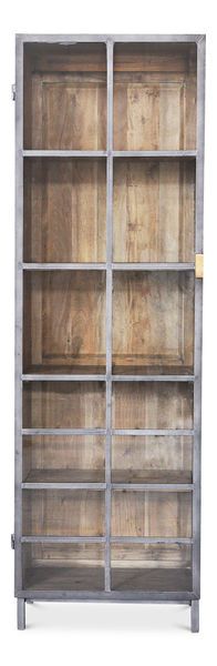 A Gem Of A Handle Display Cabinet, Grey image 2