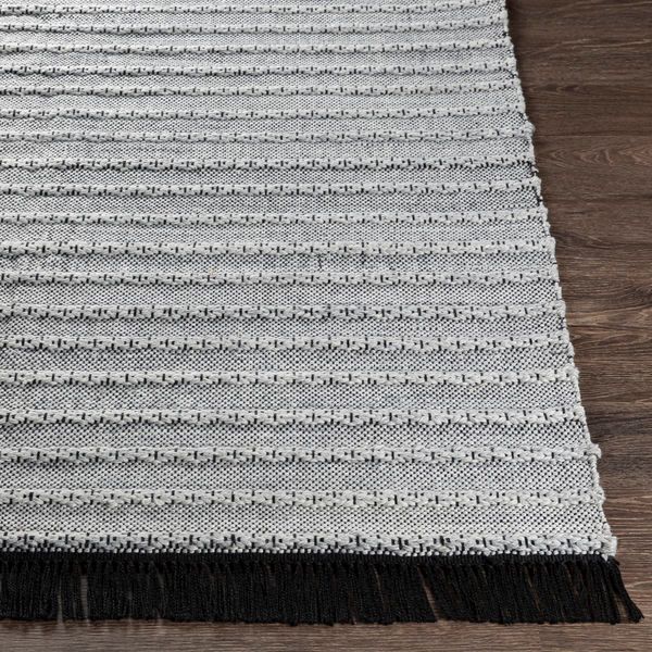Azalea Indoor / Outdoor Black / Silver Gray Rug image 2