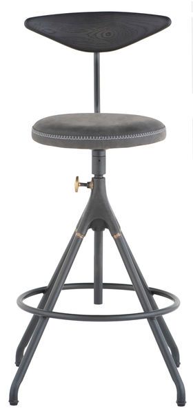 Akron Counter Stool With Back image 3