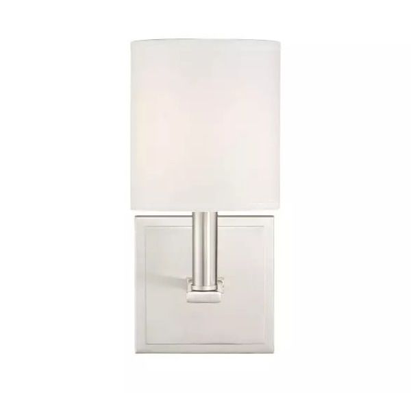 Product Image 2 for Waverly Polished Nickel Sconce from Savoy House 