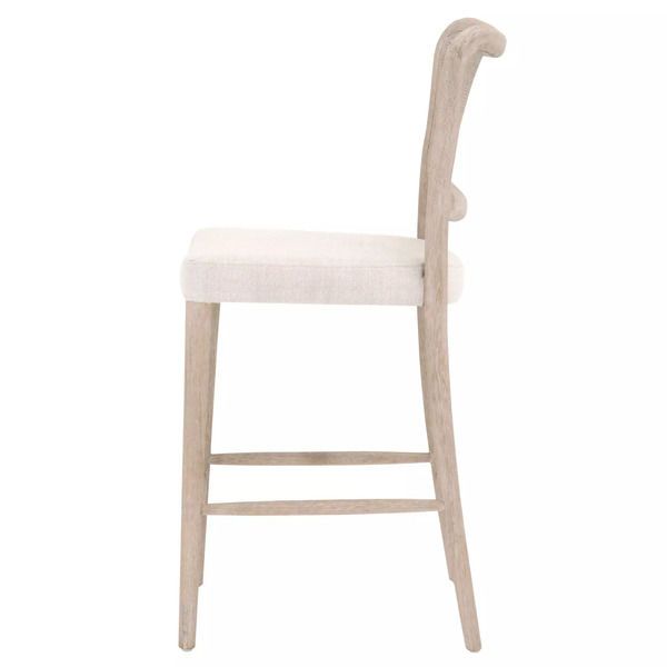 Product Image 3 for Cela White Counter Stool from Essentials for Living