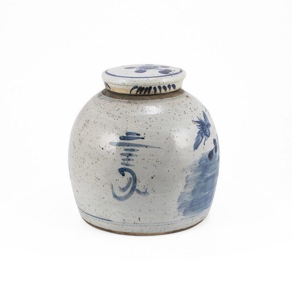Product Image 2 for Vintage Ming Jar Flower Bird Motif from Legend of Asia
