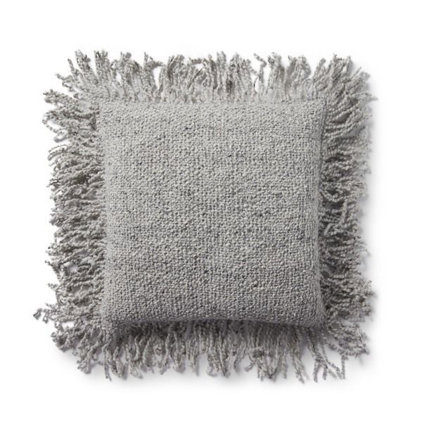 Product Image 2 for Aubrey Light Grey Pillow from Loloi