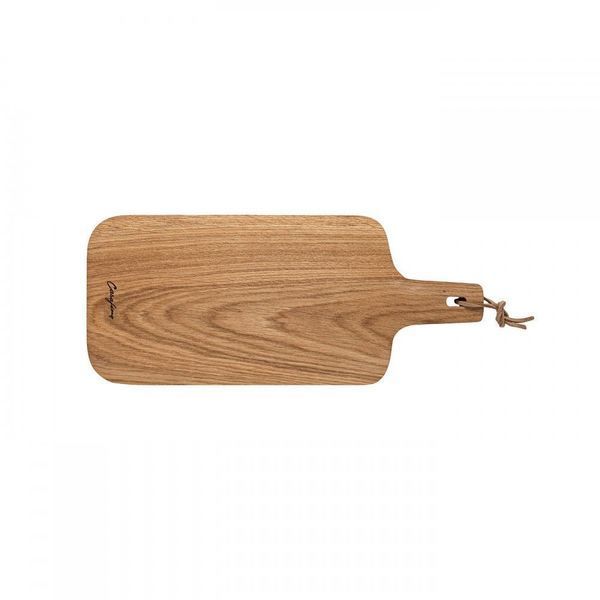 Oak Collection Medium Cutting Board with Handle image 1