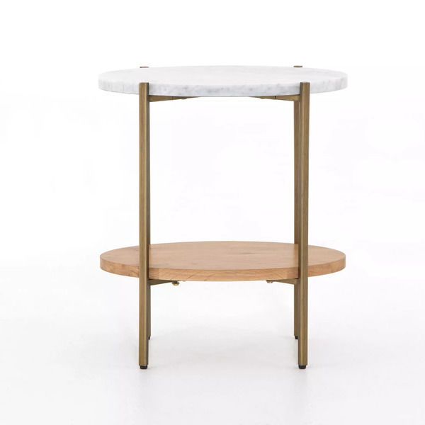 Product Image 4 for Olga Side Table Golden Brass from Four Hands