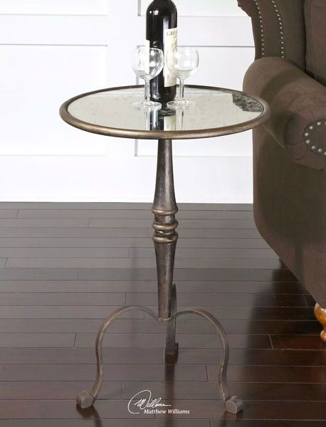 Product Image 1 for Uttermost Anais Mirrored Accent Table from Uttermost