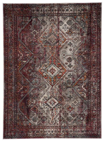 Product Image 4 for Atwater Medallion Purple/ Orange Rug from Jaipur 