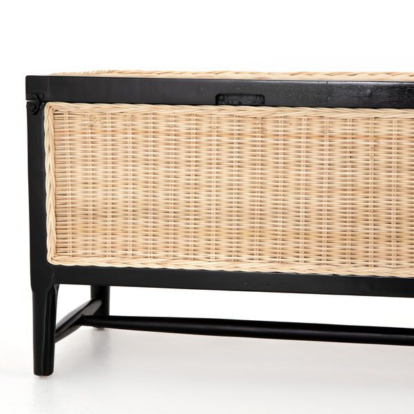 Product Image 3 for Leanna Trunk Warm Wheat Rattan from Four Hands