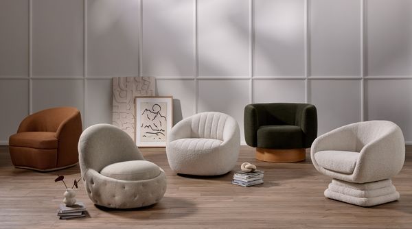 Product Image 3 for Calista Swivel Chair from Four Hands