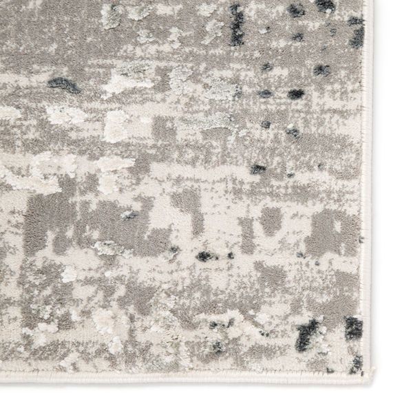Product Image 3 for Cian Abstract Gray/ Ivory Rug from Jaipur 